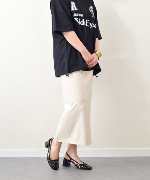 INTER-CHAUSSURES / インター ショシュール パンプス | 【INTER-CHAUSSURES】スクエアトウチャンキーヒールバックバンド | 詳細9