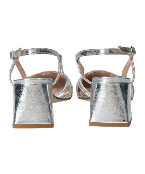 INTER-CHAUSSURES / インター ショシュール パンプス | 【INTER-CHAUSSURES】スクエアトウチャンキーヒールバックバンド | 詳細13