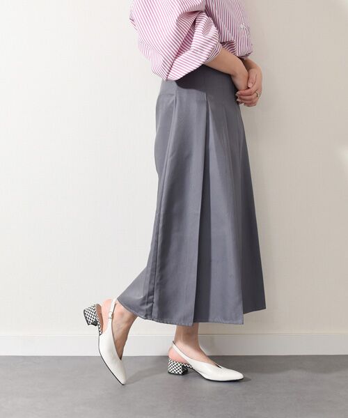 INTER-CHAUSSURES / インター ショシュール パンプス | 【INTER-CHAUSSURES】ポインテッドトウVカットバックバンド | 詳細17