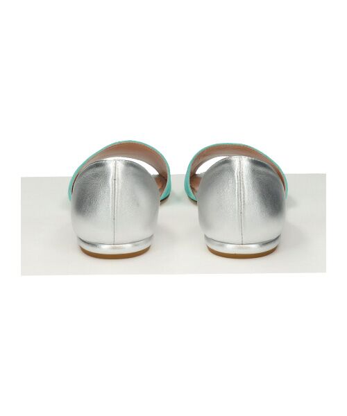 INTER-CHAUSSURES / インター ショシュール パンプス | 【INTER-CHAUSSURES】異素材コンビオープントウパンプス | 詳細13