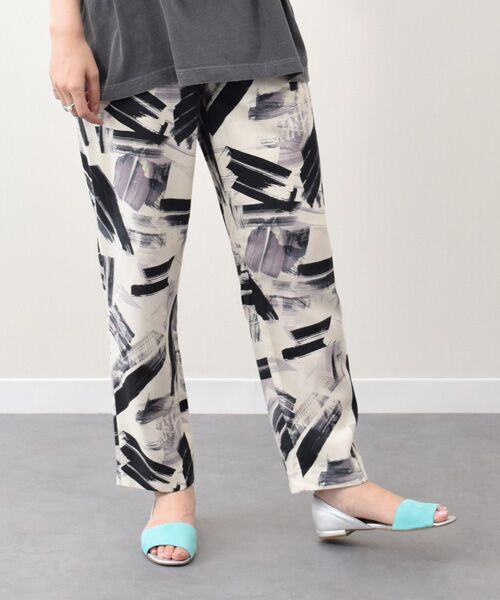 INTER-CHAUSSURES / インター ショシュール パンプス | 【INTER-CHAUSSURES】異素材コンビオープントウパンプス | 詳細17