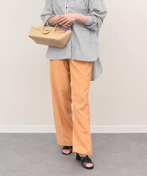 INTER-CHAUSSURES / インター ショシュール サンダル | 【INTER-CHAUSSURES】ラウンドトウフレアヒールノットサンダル | 詳細9