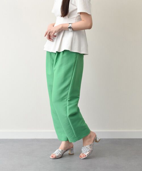 INTER-CHAUSSURES / インター ショシュール サンダル | 【INTER-CHAUSSURES】ラウンドトウフレアヒールノットサンダル | 詳細27