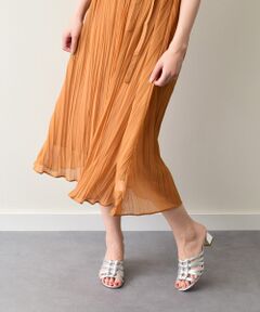 INTER-CHAUSSURES / インター ショシュール サンダル | 【INTER-CHAUSSURES】ラウンドトウノットミュールサンダル