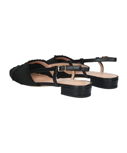 INTER-CHAUSSURES / インター ショシュール パンプス | 【INTER-CHAUSSURES】ポインテッドトウローヒールバックバンド | 詳細2