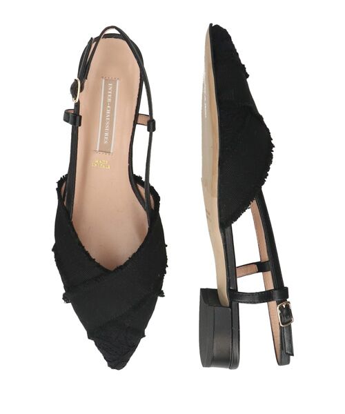 INTER-CHAUSSURES / インター ショシュール パンプス | 【INTER-CHAUSSURES】ポインテッドトウローヒールバックバンド | 詳細6