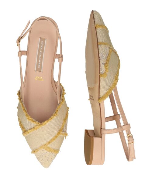 INTER-CHAUSSURES / インター ショシュール パンプス | 【INTER-CHAUSSURES】ポインテッドトウローヒールバックバンド | 詳細12