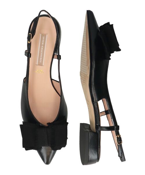 INTER-CHAUSSURES / インター ショシュール パンプス | 【INTER-CHAUSSURES】リボンバックバンドポインテッドパンプス | 詳細6