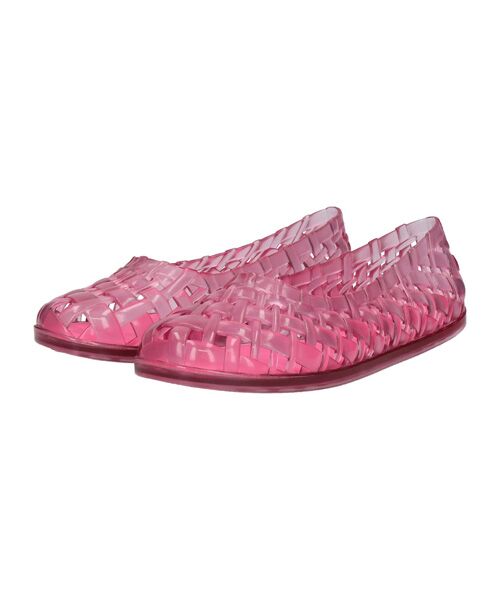 INTER-CHAUSSURES / インター ショシュール フラットシューズ | 【Melissa】ラウンドトウPVCバレエシューズ（ピンク）