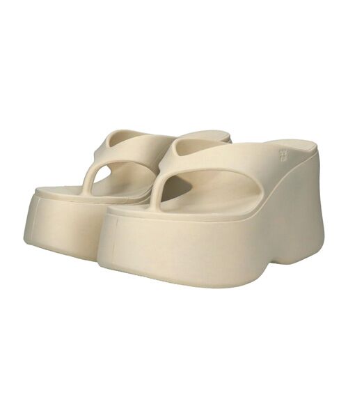 INTER-CHAUSSURES / インター ショシュール サンダル | 【Melissa】厚底トングサンダル（ライトベージュ）