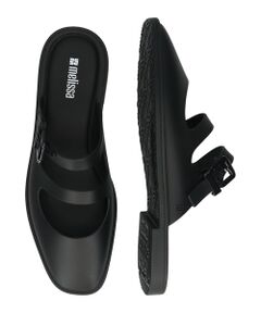 INTER-CHAUSSURES / インター ショシュール サンダル | 【Melissa】PVCダブルストラップミュールサンダル