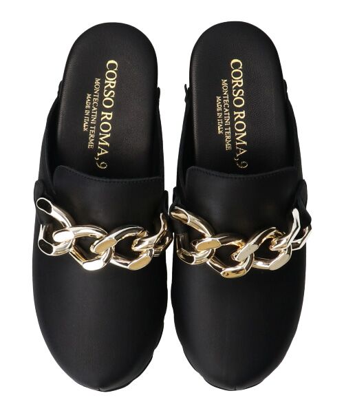INTER-CHAUSSURES / インター ショシュール サンダル | 【CORSO ROMA，9】チェーンサボミュール | 詳細5