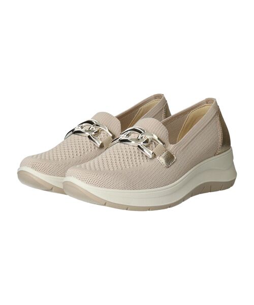 INTER-CHAUSSURES / インター ショシュール スニーカー | 【IMAC】ニットスリッポンオーナメントスニーカー | 詳細1