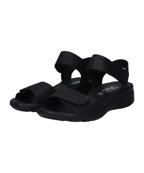 INTER-CHAUSSURES / インター ショシュール サンダル | 【IMAC】アンクルベルトスポーツサンダル(ブラック)