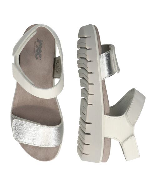 INTER-CHAUSSURES / インター ショシュール サンダル | 【IMAC】ラインストーンベルトフットベッドサンダル | 詳細12