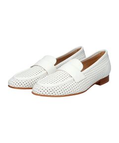 INTER-CHAUSSURES / インター ショシュール フラットシューズ | 【LUCA GROSSI】ラウンドトウパンチングレザーローファー