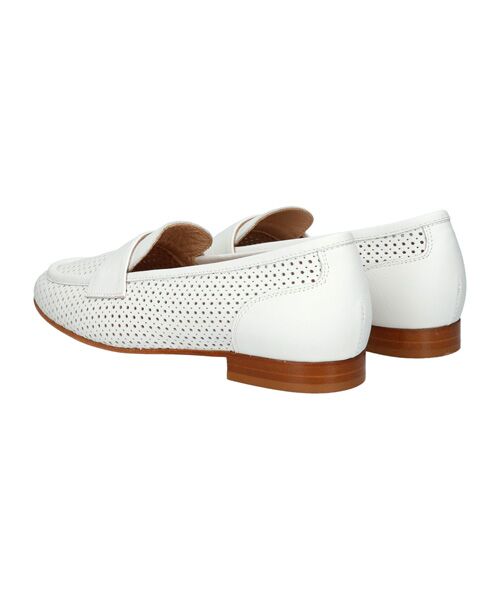 INTER-CHAUSSURES / インター ショシュール フラットシューズ | 【LUCA GROSSI】ラウンドトウパンチングレザーローファー | 詳細2