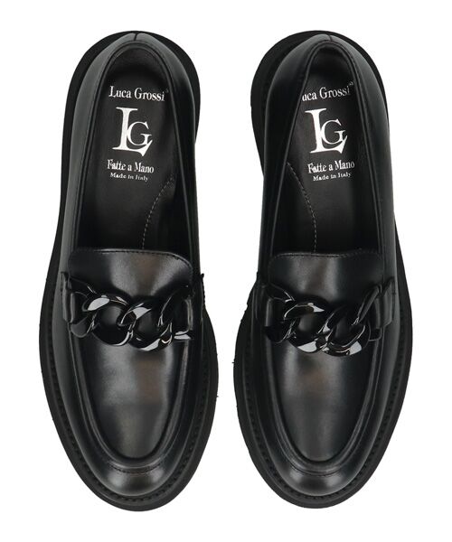 INTER-CHAUSSURES / インター ショシュール ビジネス・ドレスシューズ | 【LUCA GROSSI】タンクソールチェーンローファー | 詳細4