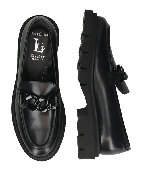 INTER-CHAUSSURES / インター ショシュール ビジネス・ドレスシューズ | 【LUCA GROSSI】タンクソールチェーンローファー | 詳細6