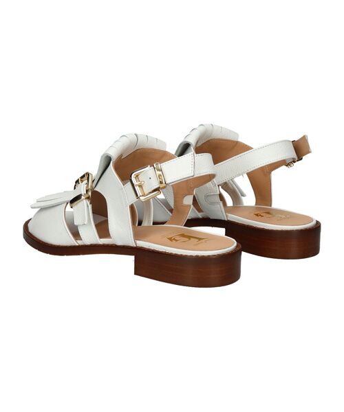 INTER-CHAUSSURES / インター ショシュール サンダル | 【LUCA GROSSI】ラウンドトウローヒールキルトバックバンド | 詳細2