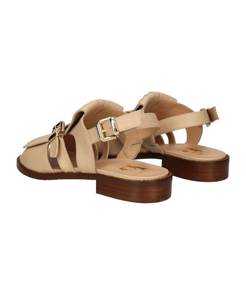 INTER-CHAUSSURES / インター ショシュール サンダル | 【LUCA GROSSI】ラウンドトウローヒールキルトバックバンド | 詳細8