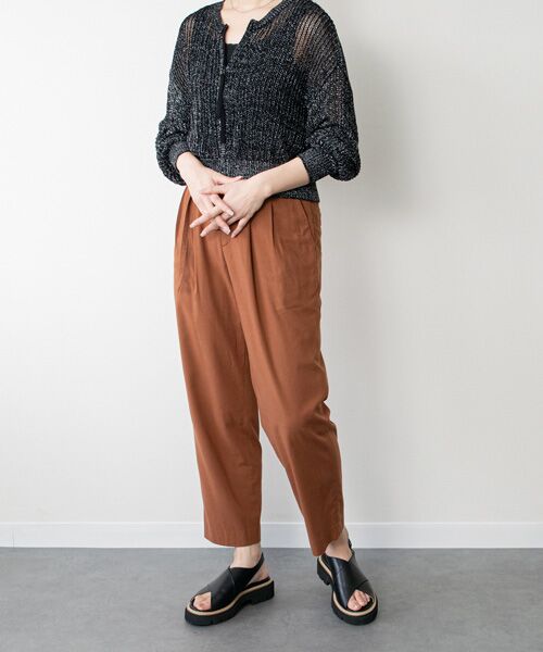 INTER-CHAUSSURES / インター ショシュール サンダル | 【LUCA GROSSI】厚底クロスベルトサンダル | 詳細9