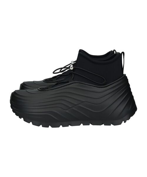 INTER-CHAUSSURES / インター ショシュール レインシューズ | 【sayyou】ハイカットレースアップレインシューズ | 詳細1