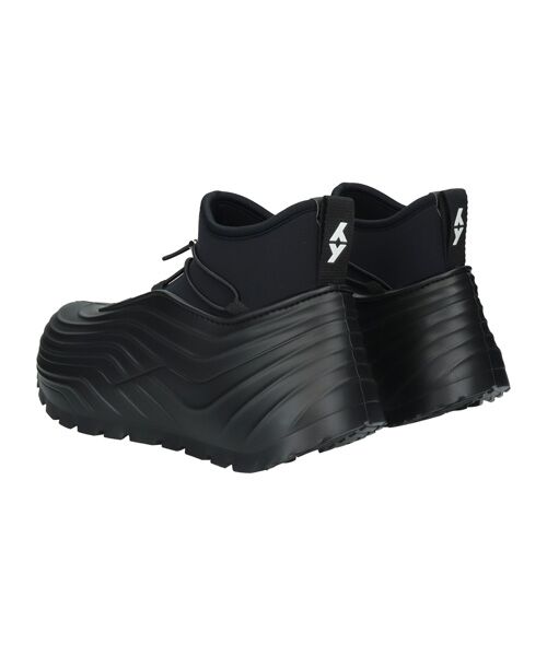 INTER-CHAUSSURES / インター ショシュール レインシューズ | 【sayyou】ハイカットレースアップレインシューズ | 詳細2