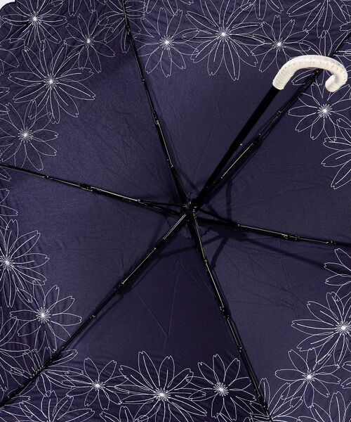 LOWELL Things / ロウェルシングス 傘 | ビコーズ/マーガレット刺繍折傘 | 詳細4