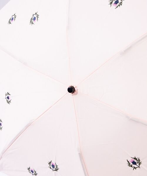 LOWELL Things / ロウェルシングス 傘 | ●トヌル/折傘（アザミ刺繍 | 詳細3