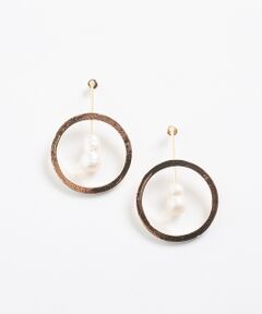 ●Casselini/メタルリングピアス