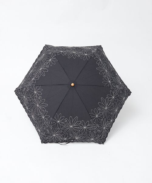 LOWELL Things / ロウェルシングス 傘 | ●マーガレット裾刺繍　折り畳み傘 | 詳細3