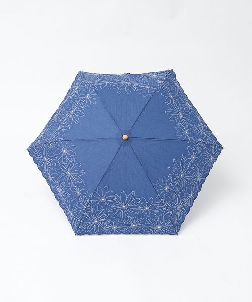 LOWELL Things / ロウェルシングス 傘 | ●マーガレット裾刺繍　折り畳み傘 | 詳細7