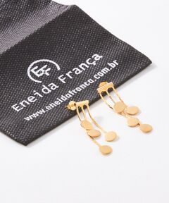 ●Eneida Franca/4連サークルピアス