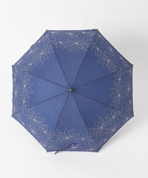 LOWELL Things / ロウェルシングス 傘 | 【晴雨兼用】長傘/マーガレット裾刺繍 | 詳細8