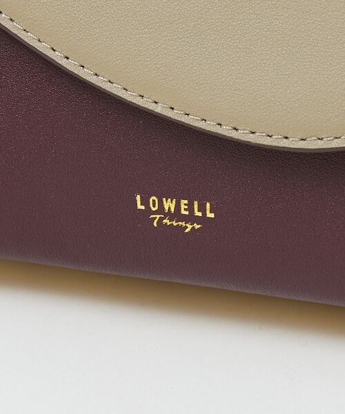 LOWELL Things / ロウェルシングス ショルダーバッグ | Reles/レザー×異素材 ツイストショルダー２WAY SUMMER BAG | 詳細8