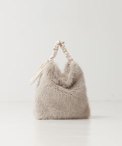 【CLASSY掲載】Hugs/ECOファーワンハンドルショルダーBAG