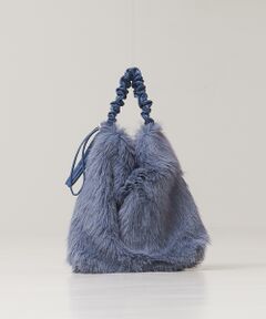 【CLASSY掲載】Hugs/ECOファーワンハンドルショルダーBAG