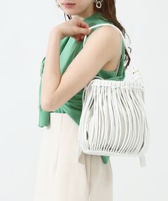 【LEE 23'5月号 P64掲載】Vine/コードメッシュワンショルダーBAG