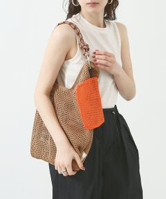 【ミニポーチ付き】メッシュホーボー2WAYBAG