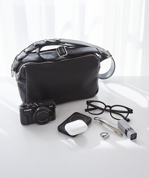 LOWELL Things / ロウェルシングス ショルダーバッグ | 【TVドラマ使用商品】Frec/WファスナースクエアショルダーBAG | 詳細25