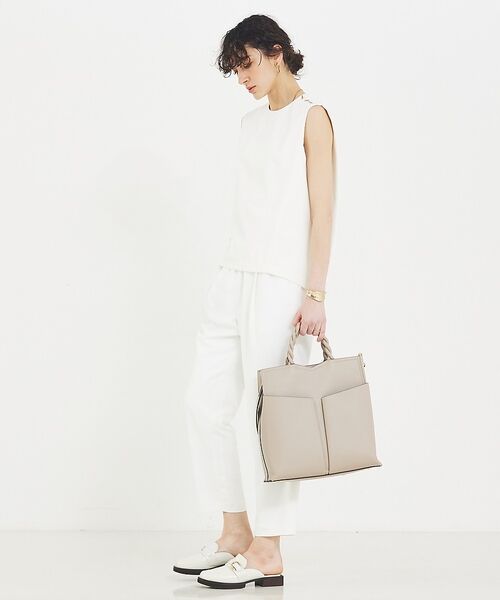 LOWELL Things / ロウェルシングス トートバッグ | 【定番/再入荷】Twiste/ダブルポケット2WAYトート L /A4サイズ | 詳細23