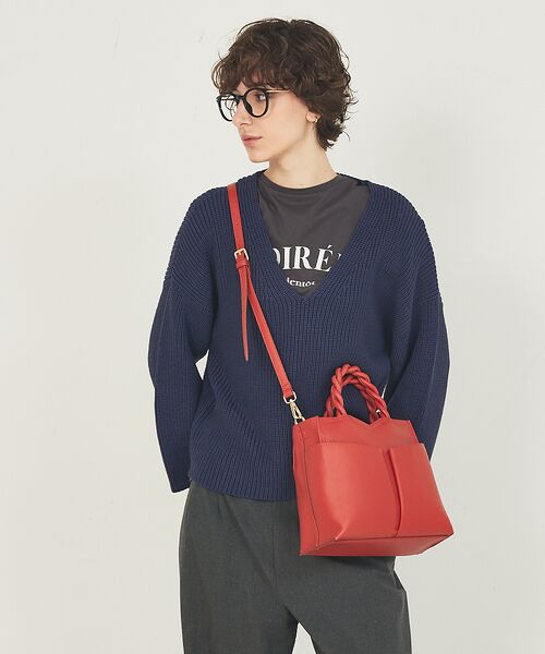 LOWELL Things / ロウェルシングス ショルダーバッグ | Twiste/ダブルポケット2WAYトート M | 詳細28