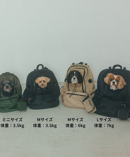 LOWELL Things / ロウェルシングス ペットグッズ | MATIE/ペットリュックL【Direction by 有末 麻祐子】 | 詳細27