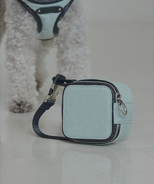 LOWELL Things / ロウェルシングス ペットグッズ | MATIE/フードポーチ【Direction by  有末 麻祐子】（ライトブルー）