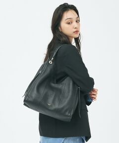 LOWELL Things / ロウェルシングス ショルダーバッグ | Valley/かがりレザーワンショルダー