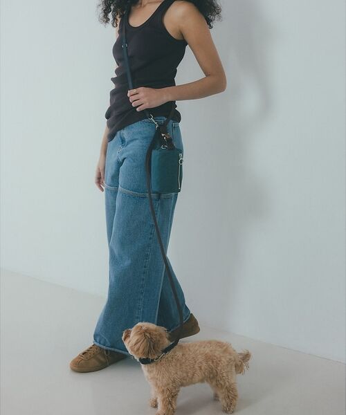 LOWELL Things / ロウェルシングス ペットグッズ | MATIE/小型犬/ロング/ハンズフリーリード【Direction by  有末（ブラウン）