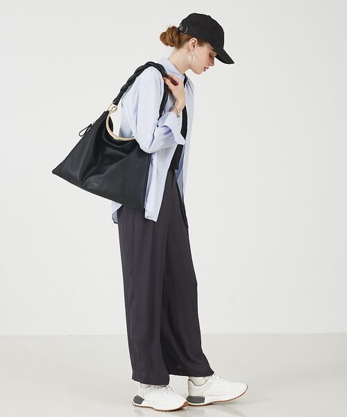 LOWELL Things / ロウェルシングス ショルダーバッグ | 【STORY掲載】Mira/WハンドルHOBOワンショルダーバッグ | 詳細2