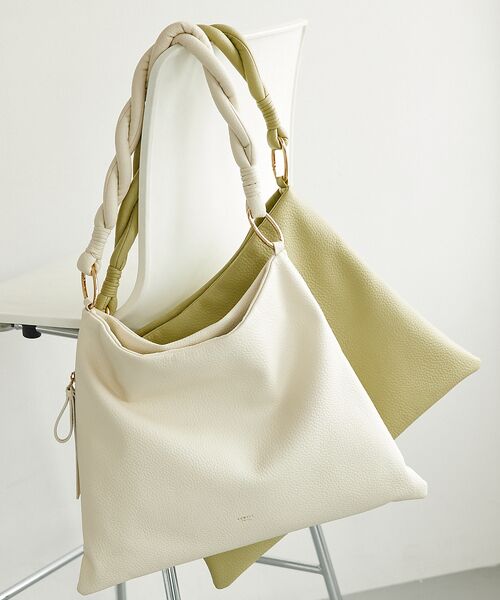 LOWELL Things / ロウェルシングス ショルダーバッグ | 【STORY掲載】Mira/WハンドルHOBOワンショルダーバッグ | 詳細3