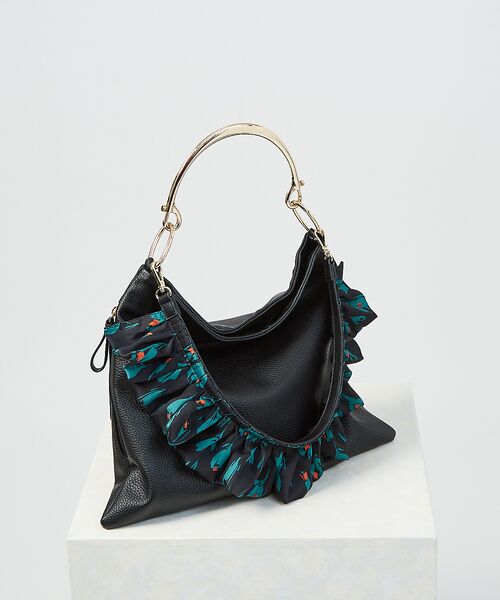 LOWELL Things / ロウェルシングス ショルダーバッグ | 【STORY掲載】Mira/WハンドルHOBOワンショルダーバッグ | 詳細6